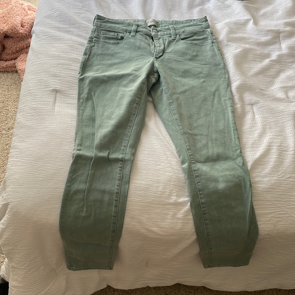 sage green jeans from Target
